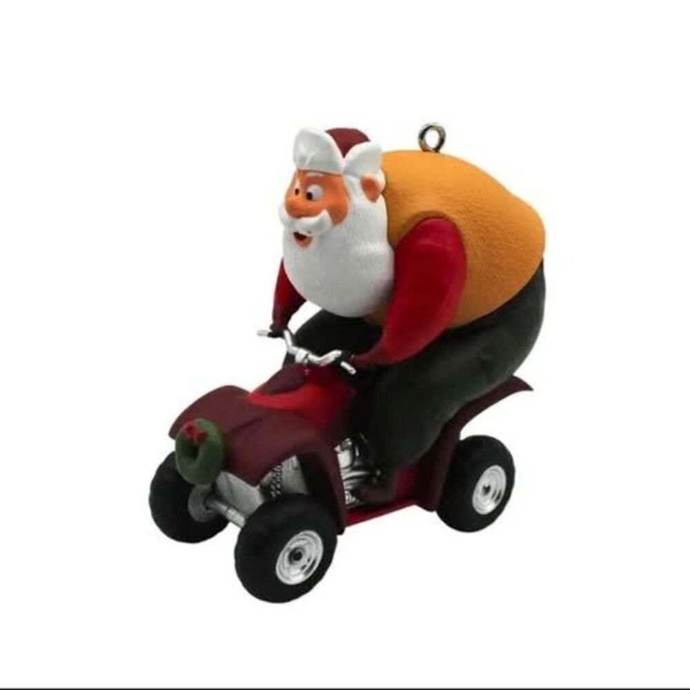 Santa’s ATV Adventure Hallmark Ornament